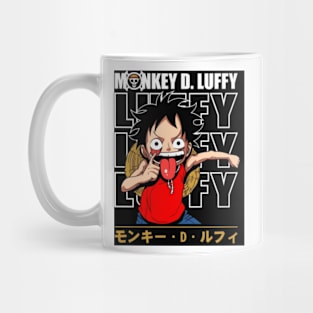 monkey d luffy one piece anime manga Mug